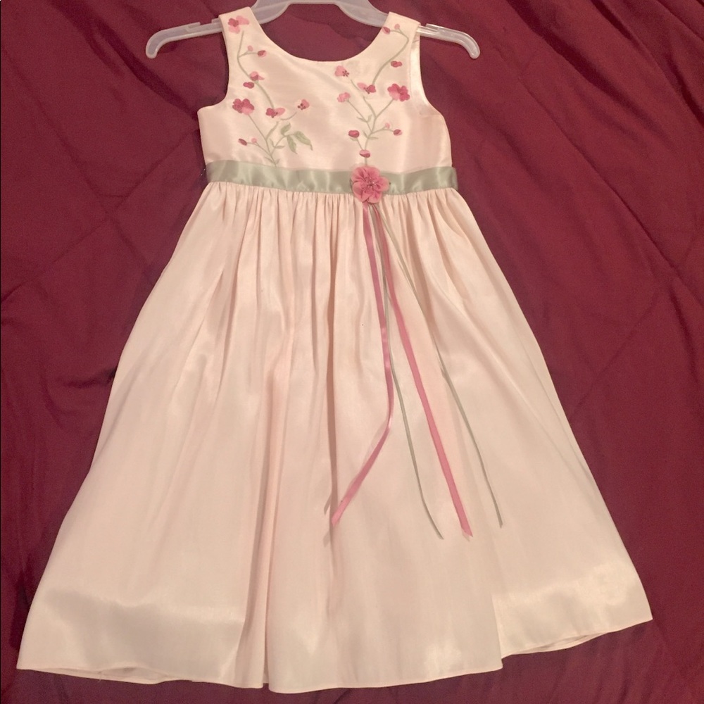 Girls pink Cinderella dress